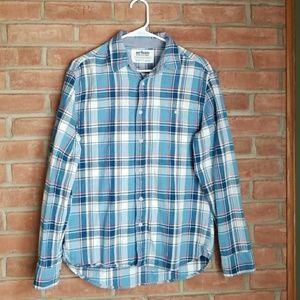 Urban Pipeline Plaid Shirt Men's Medium